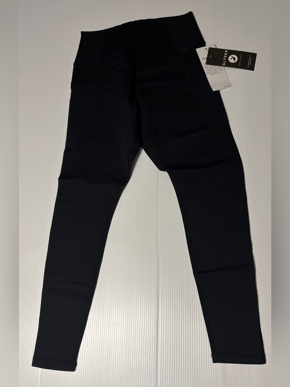 NWT Glyder Black High Waisted Athletic Leggings